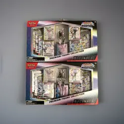 Pokemon TCG Prismatic Evolutions Premium Figure Collection | SEALED Lot Of 2 - Image 1