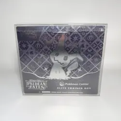 Pokemon 2024 Paldean Fates Elite Trainer Box Pokemon Center Factory Sealed - Image 1