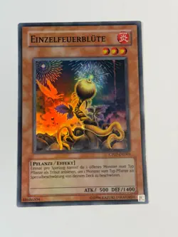 Yugioh GERMAN Lonefire Blossom CP07-DE005 EN005 Super Rare Promo LP #1 - Image 1