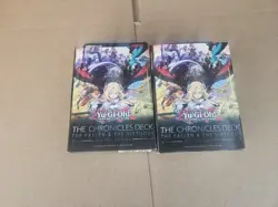 Yu Gi Oh The Chronicles The Fallen And The Virtous All Foil Edition Deck, 2 Lot - Image 1