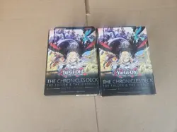 Yu Gi Oh The Chronicles The Fallen And The Virtous All Foil Edition Deck, 2 Lot - Image 2