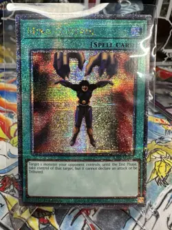 Yugioh Mind Control RA02-EN046 Quarter Century Secret Rare NM - Image 1