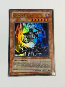 Yugioh GERMAN Chaos Sorcerer TU02-DE001 EN001 Ultra Rare Promo LP #2 - Image 1
