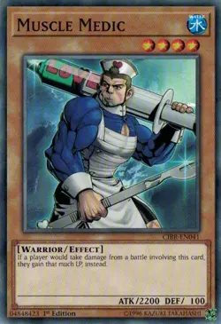 Muscle Medic - CIBR-EN041 - Common - 1st Edition - Lightly Played - Image 1