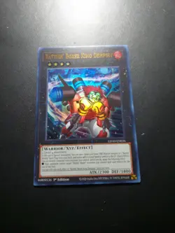 Battlin’ Boxer King Dempsey Yu Gi Oh (Warrior/XYZ/Effect) LD10-EN036 - Image 1