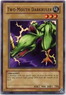 4x Near Mint Two-Mouth Darkruler - LOB-030 - Common - 1st Edition - YuGiOh - Image 1