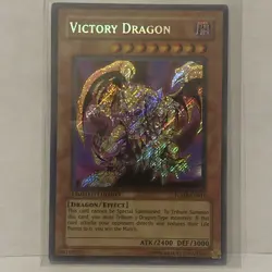 yugioh Victory Dragon JUMP-EN011 Secret Rare Limited Edition near mint - Image 1