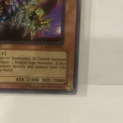 yugioh Victory Dragon JUMP-EN011 Secret Rare Limited Edition near mint - Image 4