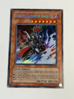 Yugioh Gorz the Emissary of Darkness RP02-EN000 Secret Rare Unlimited LP #2 - Image 1