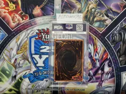 Yugioh Horus The Black Flame Dragon LV4 1st Edition Ultimate SOD-EN006 Psa 8 - Image 2