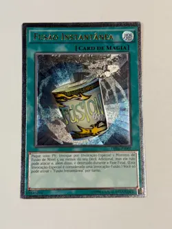 Yugioh PORTUGUESE Instant Fusion OP04-PT002 EN002 Ultimate Rare LP - Image 1