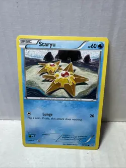 POKEMON Trading Card basic staryu hp60 lunge 32/160 - Image 1