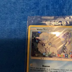 2017 Pokemon Alolan Vulpix 21/145 ToysRUs Promo Special Stamp Card. Rare. Sealed - Image 5