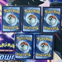 Pokemon TCG Black Bolt Illustration Rare Holo Card LOT of 5 Mint Full Art - Image 2