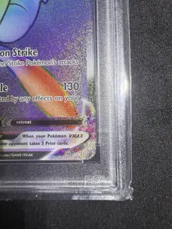 Pokemon Swsh08: Fusion Strike Mew VMAX 268/264 Secret Card - PSA 10 - Image 3