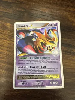 Giratina LV x Pokemon Diamond & Pearl Black Star Promo Card #DP38 - Image 1