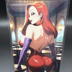 Jessica Rabbit Anime Waifu Card Doujin ACG Goddess Holo - Image 1