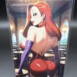 Jessica Rabbit Anime Waifu Card Doujin ACG Goddess Holo - Image 2