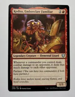 Kediss, Emberclaw Familiar Commander Legends #188 NM MTG - Image 1