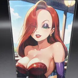 Jessica Rabbit Anime Waifu Card Doujin ACG Goddess Holo - Image 2
