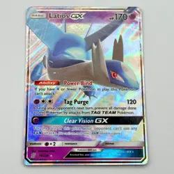 Latios GX 78/236 Near Mint Unified Minds Ultra Rare Holo Pokemon Card - Image 1