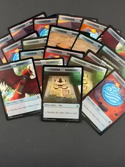 MTG x Avatar: The Last Airbender Land, Token and Art Card Lot (75+ Cards) - Image 4