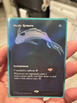 FOIL MTG Avatar The Last Airbender: Eternal-Legal: Mystic Remora Borderless FOIL - Image 1