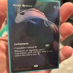 FOIL MTG Avatar The Last Airbender: Eternal-Legal: Mystic Remora Borderless FOIL - Image 2