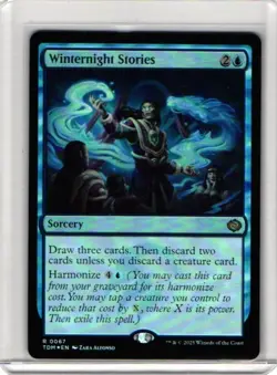 Winternight Stories Foil - TDM 0067 NM - MTG Magic - Image 1