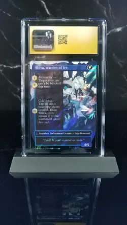 Jill, Shiva's Dominant Borderless Surge Foil - Final Fantasy -CGC Pristine 10?? - Image 2