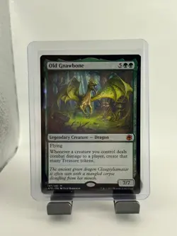 MTG, Old Gnawbone 197 NEAR MINT Adventures in the Forgotten Realms Regular - Image 1