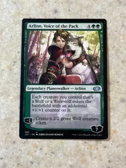 MTG NM Arlinn, Voice of the Pack [Jumpstart 2022] - Image 1