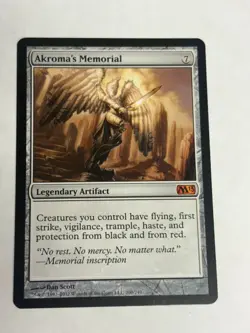 Akroma's Memorial MTG M13 Regular 200/249 [NM] - Image 1