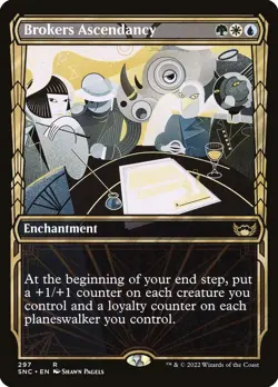 [MTG] Brokers Ascendancy (Showcase) (297) (SNC) NM - Image 1