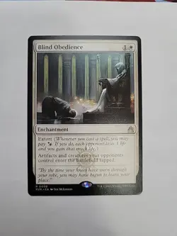 MTG - Blind Obedience Ravnica Remastered Regular R#0009 - Image 1