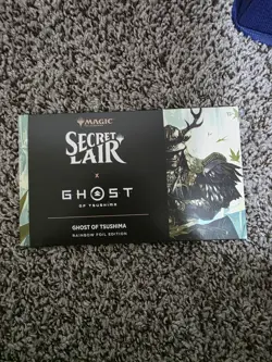 MTG Ghost Of Tsushima x Secret Lair Rainbow Foil - Sealed New - Image 1