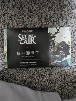 MTG Ghost Of Tsushima x Secret Lair Rainbow Foil - Sealed New - Image 3