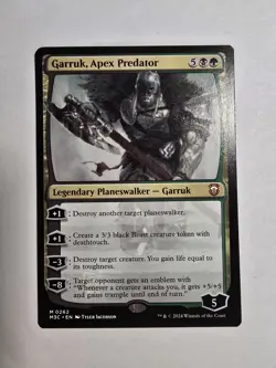 Garruk, Apex Predator Commander: Modern Horizons 3 Regular Magic The Gathering - Image 1