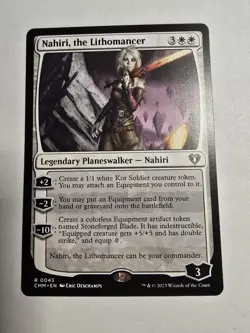 Nahiri, the Lithomancer Commander Masters Regular Magic The Gathering - Image 1