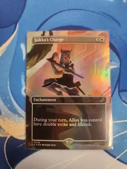 Sokka's Charge (Borderless) Avatar: The Last Airbender: Eternal-Legal Foil - Image 1