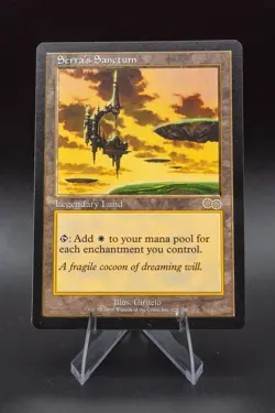 Serra's Sanctum: 1998 Magic the Gathering - Urza's Saga Regular - Image 1