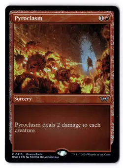 Pyroclasm NM* FOIL PROMO Duskmourn ENGLISH 0413 mtg -UnltdCards - Image 1