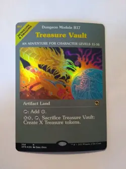 Treasure Vault (Dungeon Module) - Adventures in the Forgotten Realms (Foil) #358 - Image 1
