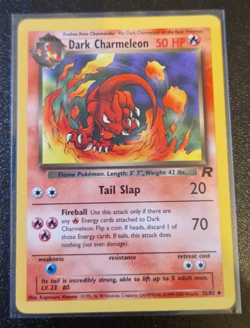 Dark Charmeleon 32/82 Unlimited Team Rocket Pokemon Card LP - Image 1