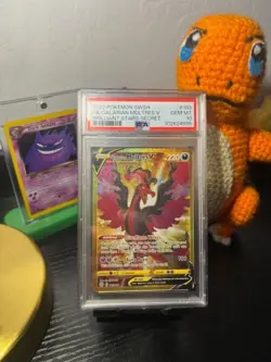2022 Pokemon SWSH Brilliant Stars Galarian Moltres V #183/172 PSA 10 - Image 1