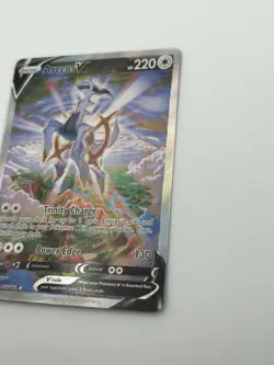 Pokemon TCG Arceus v Alternate Art Holo Ultra Rare Card 166/172 Brilliant Stars - Image 2