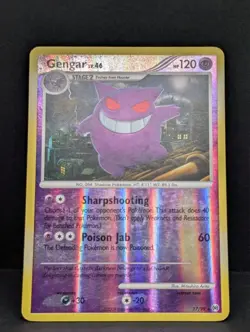 Gengar 17/99 Arceus Reverse Holo Ultra Rare Pokemon TCG Nintendo LP - Image 3
