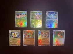 Prismatic Evolutions Poke Ball Reverse Holo Lot - Pokemon Cards - 7 Card Lot -NM - Image 2
