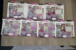 7x Pokemon Sword & Shield Fusion Strike 3-Pack Blister Eevee & Espeon 21 Packs - Image 1
