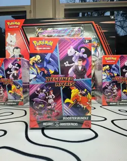 Pokemon Scarlet & Violet Destined Rivals Booster Bundle Box SEALED x1 - Image 1